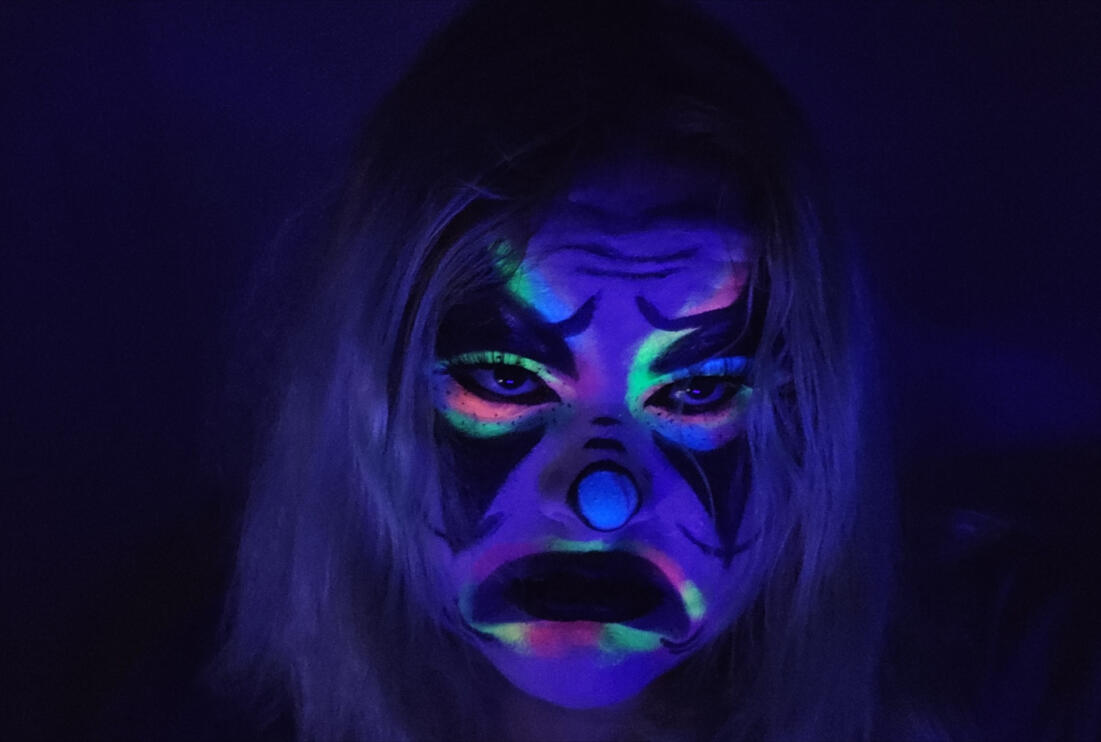 Blacklight Clown